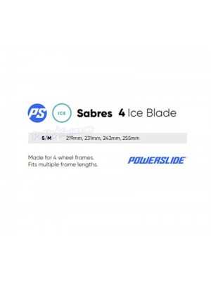 Cuchilla de hielo Powerslide Patines W4 Ruedas Linea