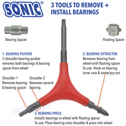 Llave Multi Allen 7 en 1 Sonic Pro Tool +F