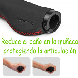 ⭐Puños Cuero Ergonómicos Promend Patinete Eléctrico