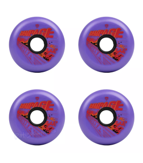 Ruedas Freeskate Flying Eagle Rampage 88A SHR lila