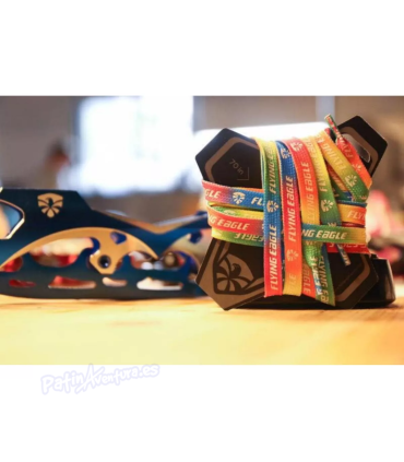 Cordones Flying Eagle Multicolor Encerados