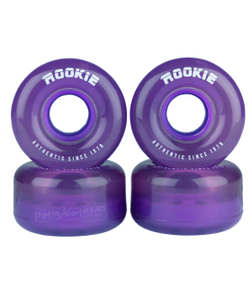 Ruedas Rookie Disco Patines Quad 58x32mm morado