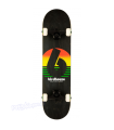 Skateboard Birdhouse Stage 3 Sunset Rasta 31x7.75"