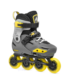 Patines Freeskate Rollerblade APEX amarillo gris Niños