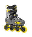 Patines Freeskate Rollerblade APEX Gris/Amarillo Niños